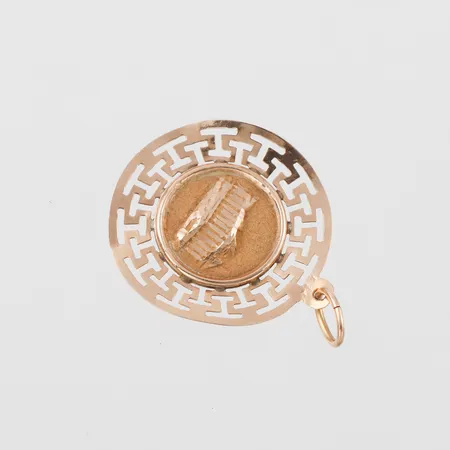 Trasigt guld 14k. Vikt: 1,2 g