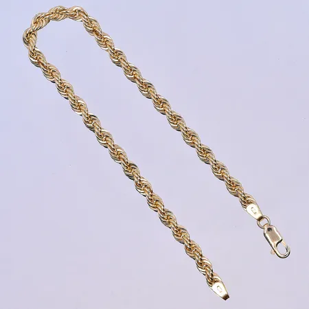 Armband Cordell, Guldfynd, längd 21 cm, bredd 5 mm, 18K. Vikt: 5,5 g