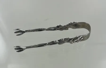 Sockertång, längd 7,5 cm, silver Vikt: 11 g