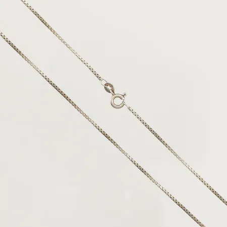 Hänge Venezia, längd 42cm, bredd 1,3mm, 835/1000 silver  Vikt: 3,6 g