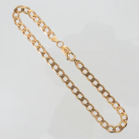 Armband, pansar, längd ca 20cm, bredd 5mm, 18K, 7,5g