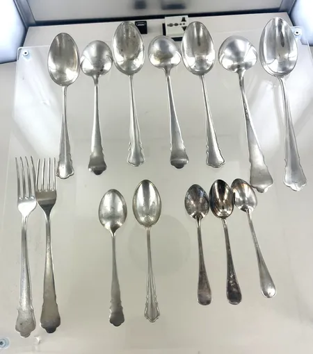 Bestick Disa, Gab silver Vikt: 474,1 g