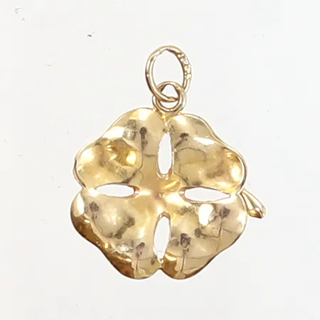 Hänge fyrklöver 19x16mm, 18K Vikt: 0,9 g