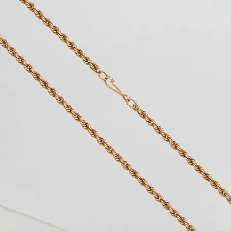 Kedja Cordell, längd ca 74cm, bredd 3mm, haklås, 14K Vikt: 28,7 g