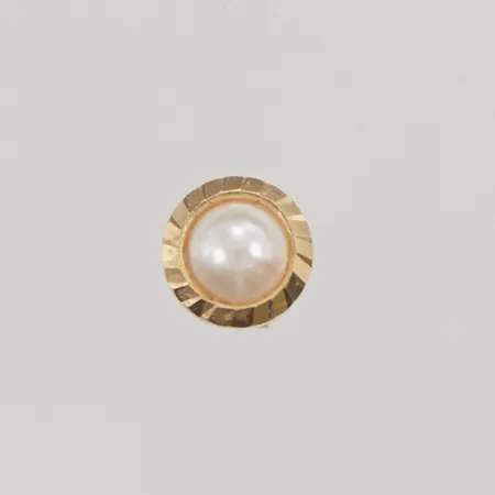 Omaka örhänge 6mm, 18K 0,6g.