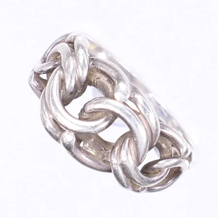 Ring Bismarck stl 17 bredd 4-11mm silver 925/1000 Vikt: 5,3 g