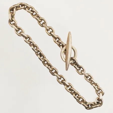 Armband Ankar, längd 19cm, bredd 5,3mm, 925/1000 silver  Vikt: 17 g