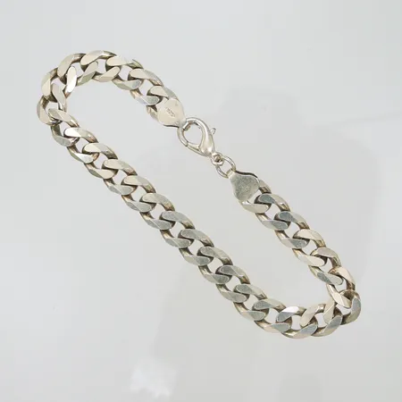 Armband, pansar, längd 20cm, bredd 8mm, Silver 925/1000, 22,9g Vikt: 22,9 g