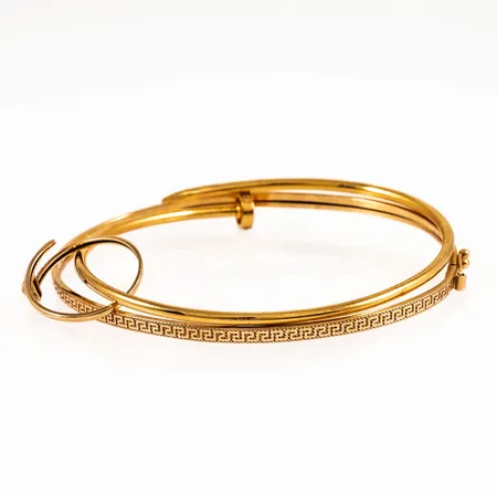 Diverse defekt guld 18K 5,1g. 