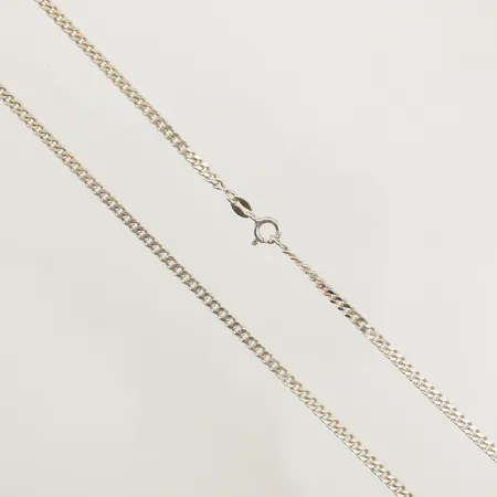 Kedja Pansar, längd 45cm, bredd 2,7mm, GHA, 925/1000 silver  Vikt: 8,8 g