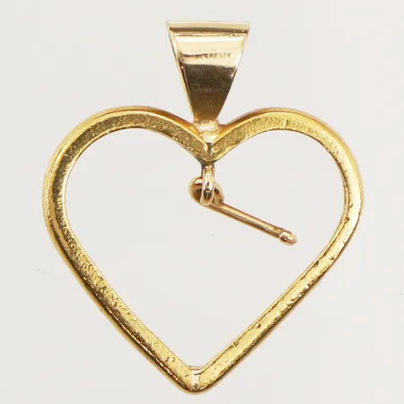 Hänge, defekt, gravyr, ögla 18K, 23K Vikt: 3,9 g