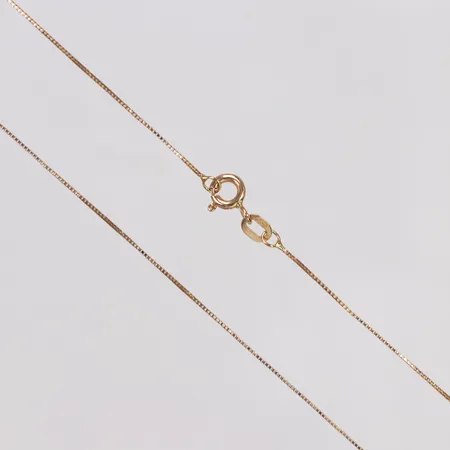 Kedja Venezia, längd 51,5cm, bredd 0,5mm, GHA, 18K Vikt: 1,2 g