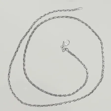 Halskedja, längd 42 cm, bredd 1,7 mm, Silver 925/1000 Vikt: 5,8 g