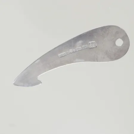 Skohorn med knappkrok, längd 8,5 cm, Sven Silver 925/1000 Vikt: 11,1 g