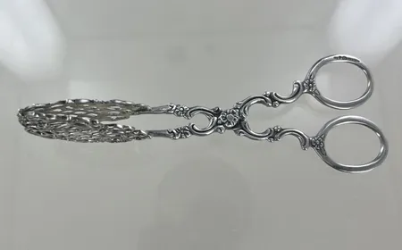Sockertång, längd 15 cm, silver Vikt: 43,4 g