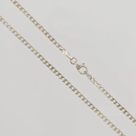 Kedja, 42cm, bredd:2mm, 925/1000 Silver 7,2g.