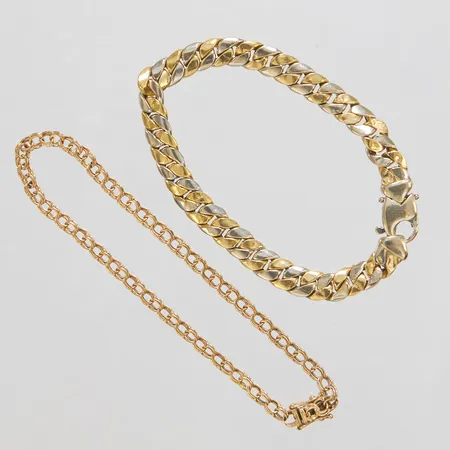 Diverse guld, bucklig, skeva,defekta, 18K Vikt: 14,2 g