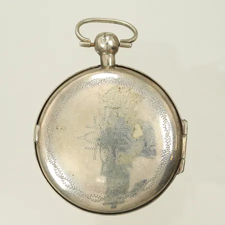 Luktdosa, Ø 47mm, höjd 10mm, stämplad JWK, år 1891, lätt bucklig/sliten, Silver 830/1000, 20g Vikt: 20 g