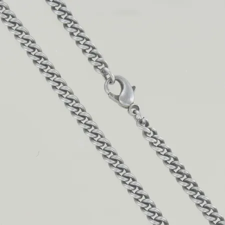 Halskedja pansar, längd 50 cm, bredd 4 mm, silver 925/1000 Vikt: 24,4 g