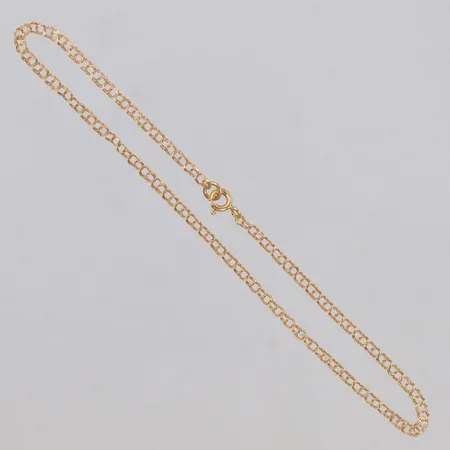 Vristlänk Bismarck, längd 25cm, bredd 2,3mm, 18K Vikt: 1,9 g