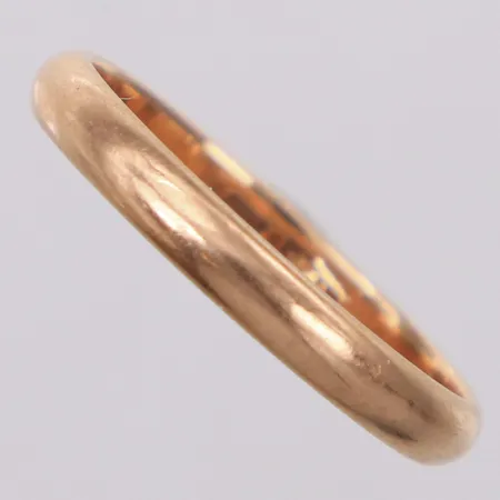 Ring, stl 18, bredd 2,8mm, 14K  Vikt: 2,4 g