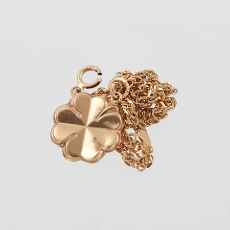 Trasigt guld 18k. Vikt: 3 g