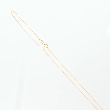 Kedja Pansar längd 44cm, defekt av, 18K Vikt: 1,7 g