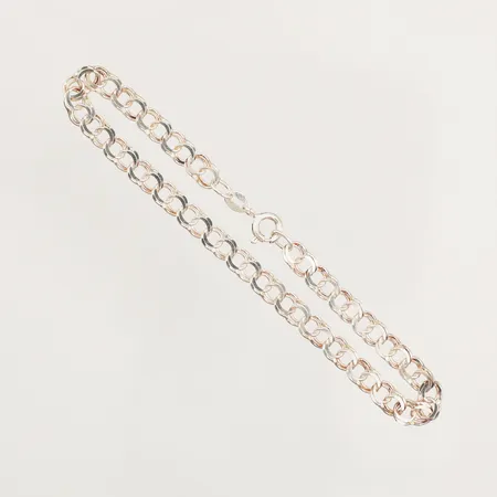 Armband Bismarck, längd 18cm, bredd 4,7mm, silver 925/1000 Vikt: 3,6 g