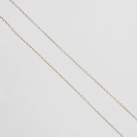 Kedja ankar, längd 53cm, bredd 1,5mm, vitguld, 18K Vikt: 5,8 g