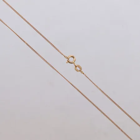 Kedja Pansar, längd 45cm, bredd 0,9mm, 18K Vikt: 1,7 g