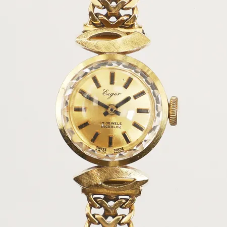 Damur Eiger 18K, manuell, 17mm, boettnr 527940, armband 18K, längd 17cm, bruttovikt