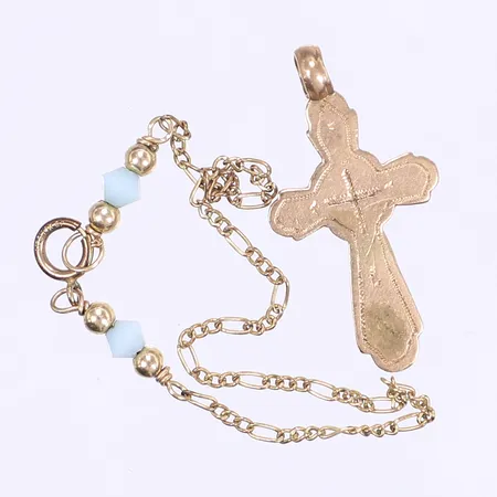 Diverse guld defekt 14K Vikt: 2,2 g