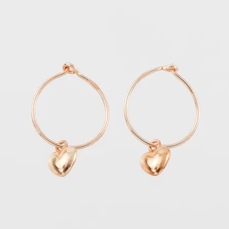 Örhängen 18k paret,diameter ca 11 mm. Vikt: 0,5 g