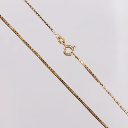 Kedja, Venezia, längd 42cm, bredd 1,2mm, 18K Vikt: 5,4 g