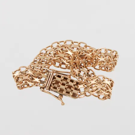 Trasigt guld 18k. Vikt: 10,6 g