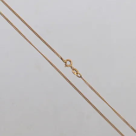 Kedja Pansar, längd 53,5cm, bredd 1,4mm, 18K Vikt: 4,1 g