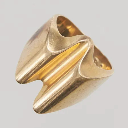 Ring Ø17, bredd:21mm, 14K 10,0g.