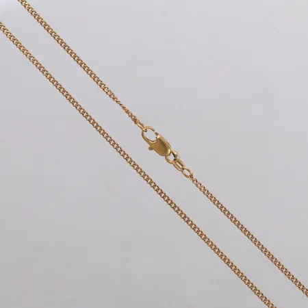 Kedja Pansar, längd 54,5cm, bredd 1,8mm, 18K  Vikt: 7 g