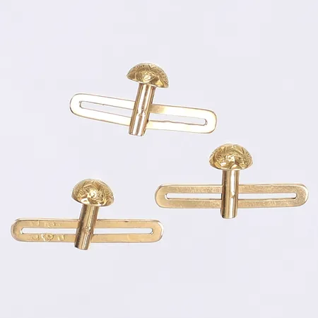 Diverse defekt guld 18K Vikt: 3 g