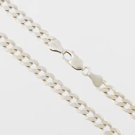 Collier Pansar,längd ca 55 cm,bredd 6.1 mm,Silver 925/1000. Vikt: 18,2 g