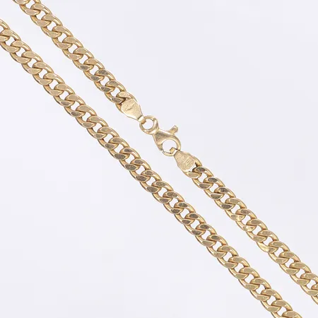 Halskedja pansar längd 55cm bredd 5mm 18K Vikt: 20,7 g