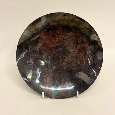 Fat Atelier Borgila, Ø19cm, höjd 3,5cm, Stockholm år 1979, gravyr på undersida, silver 925/1000 Vikt: 381,4 g