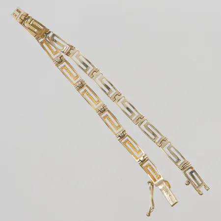 Armband 18,5cm, bredd:4mm, 14K 7,0g.