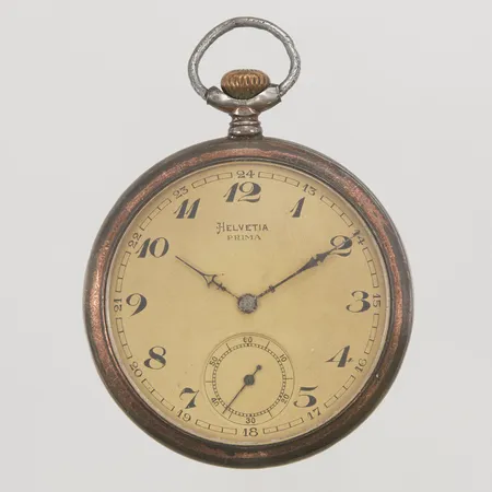 Fickur Helvetia, 50mm, innerboett i metall, hack i boett, 800/1000 Silver.