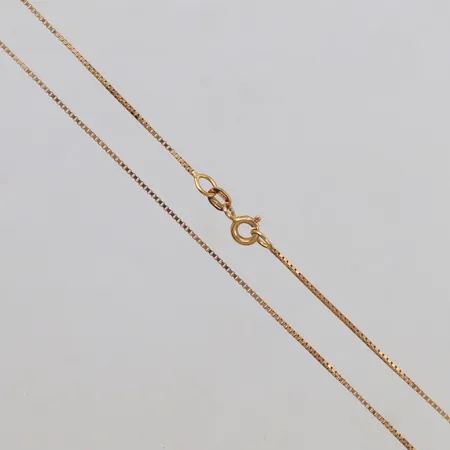 Kedja Venezia, längd 40,5cm, bredd 1mm, 18K Vikt: 2,4 g