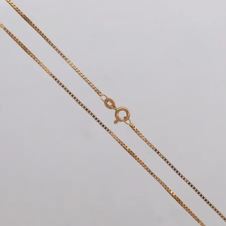 Kedja Venezia, längd 38cm, bredd 1,2mm, 18K  Vikt: 4,3 g