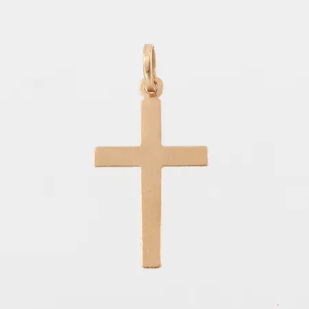 Hänge 18k "Kors" ALTON,höjd ca 22.8 mm. Vikt: 0,5 g