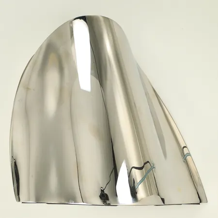 Champagnekylare Georg Jensen, Indulgence, formgivare Helle Damkjaer, blankpolerat rostfritt stål, höjd ca 23cm, bredd ca 30cm, bruksslitage, ingen kartong