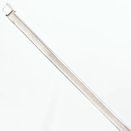 Armband längd 18,5cm, bredd 8mm, silver 835/1000 Vikt: 16,3 g