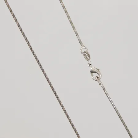 Kedja Ormlänk, 56,5cm, bredd 1,2mm, Silver 925/1000  Vikt: 4,8 g